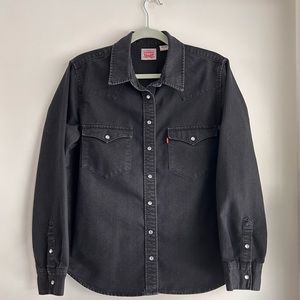 Levi’s Ultimate Western Button-up Shirt in Black Rose